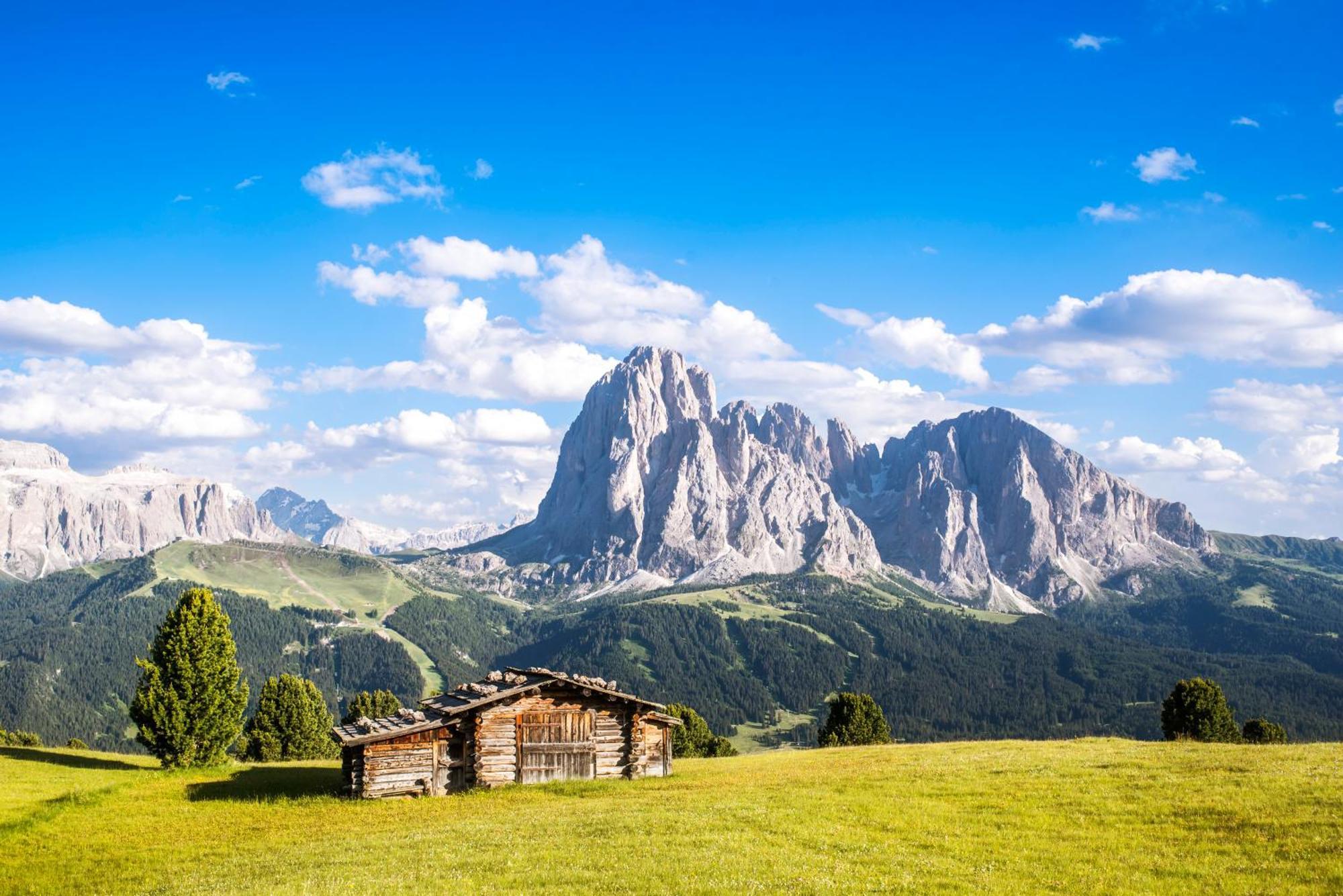 Garni Hotel Iris Selva di Val Gardena Exteriör bild